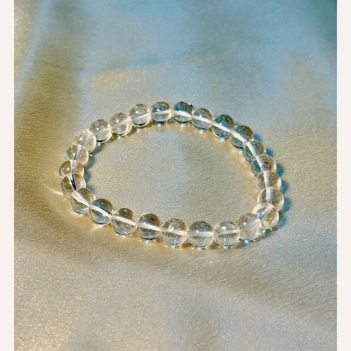 Clear Quartz Bracelet - Crystals - Rudraa Ratna